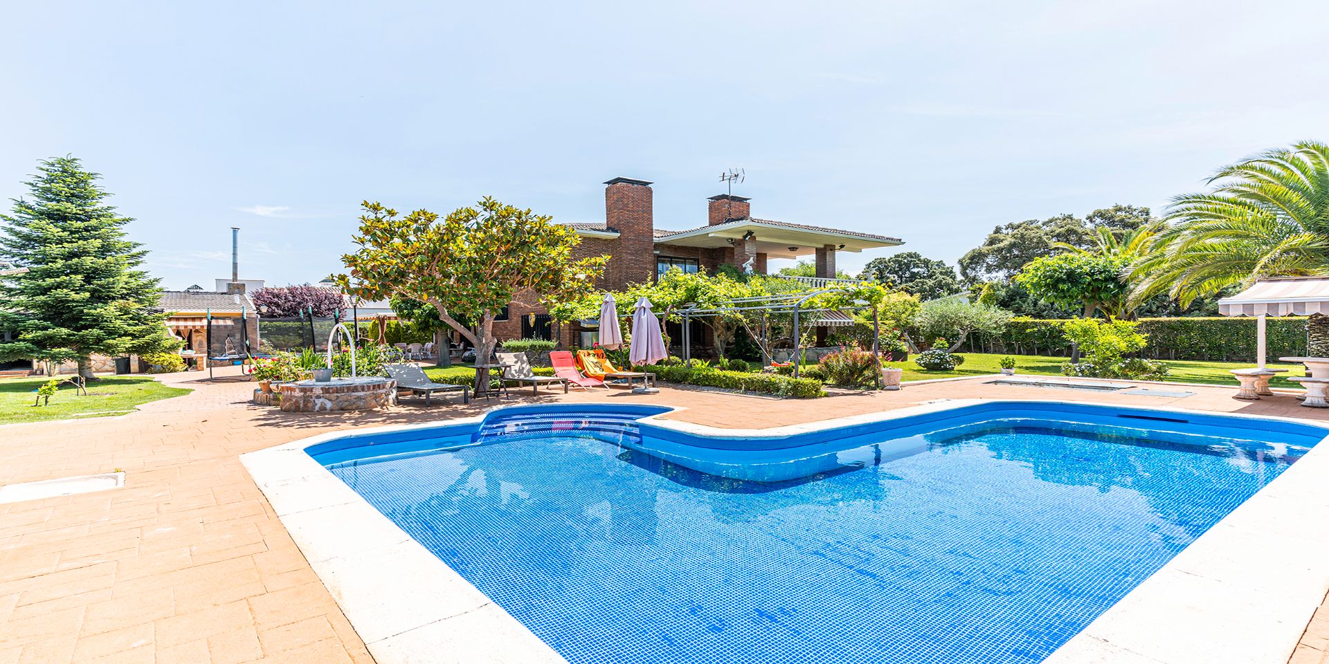 Piscina de Casa o chalet en venta en Brunete con Aire acondicionado, Calefacción y Jardín privado