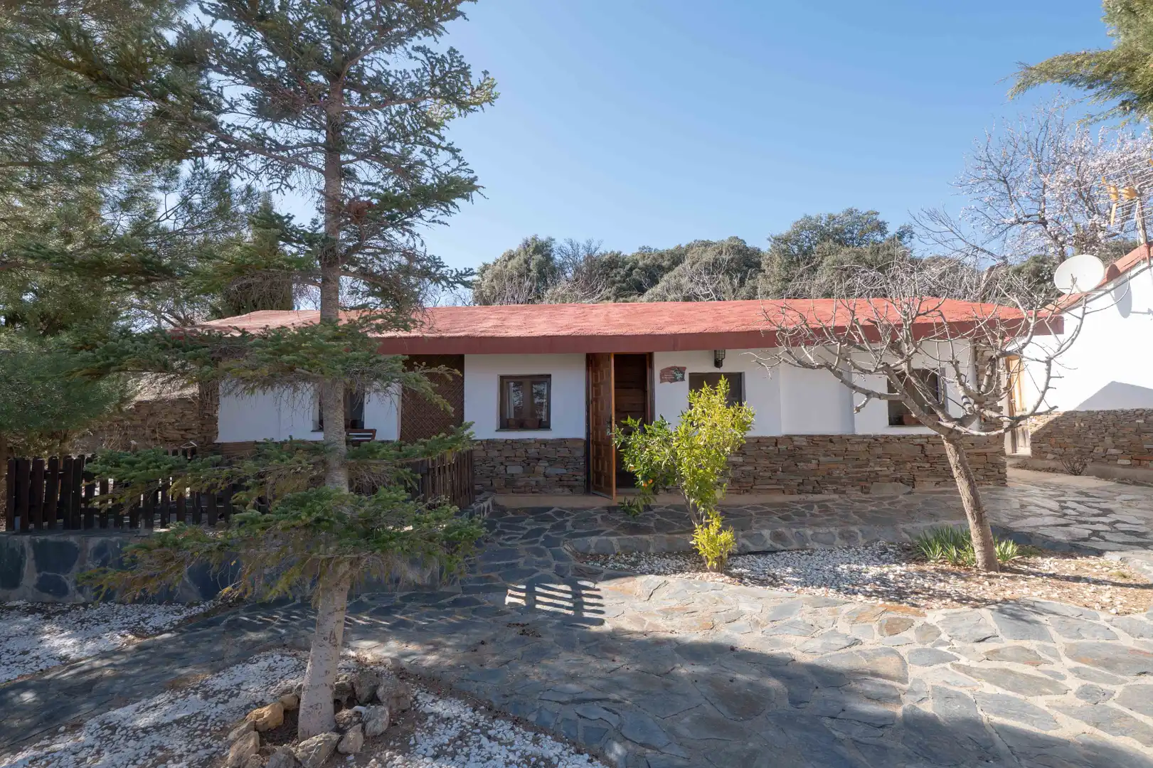 Vista exterior de Finca rústica en venta en Nevada con Aire acondicionado, Jardín privado y Terraza