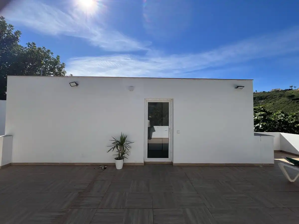 Terrace of Country homes for sale in Manilva  with Private garden, Terrace and Swimming Pool