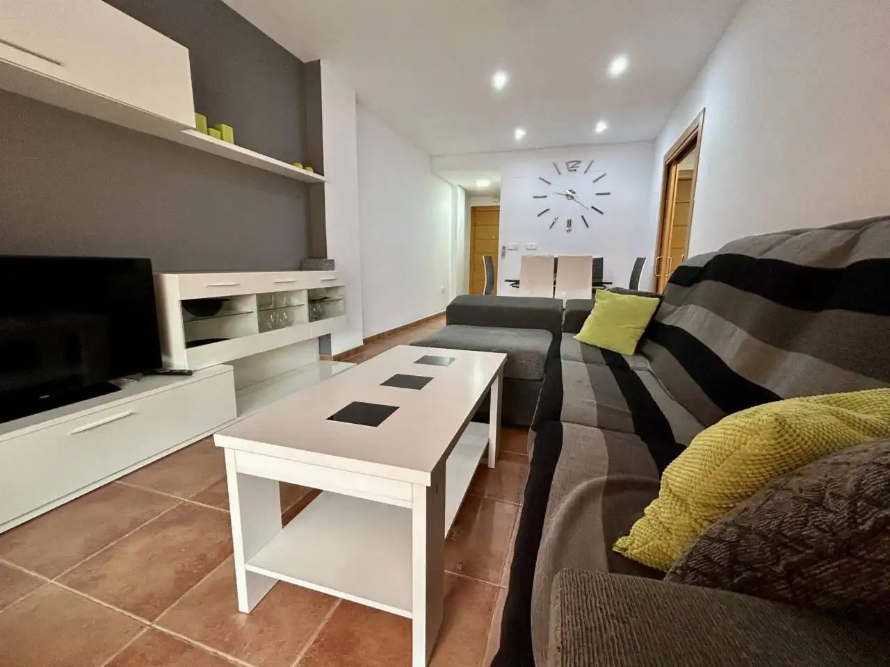 Living room of Apartments for sale in El Ejido  with Air Conditioner, Terrace and Storage room