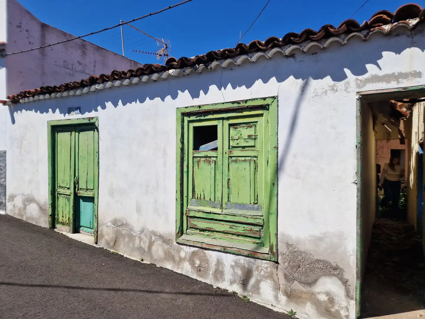 Vista exterior de Casa adosada en venta en La Orotava