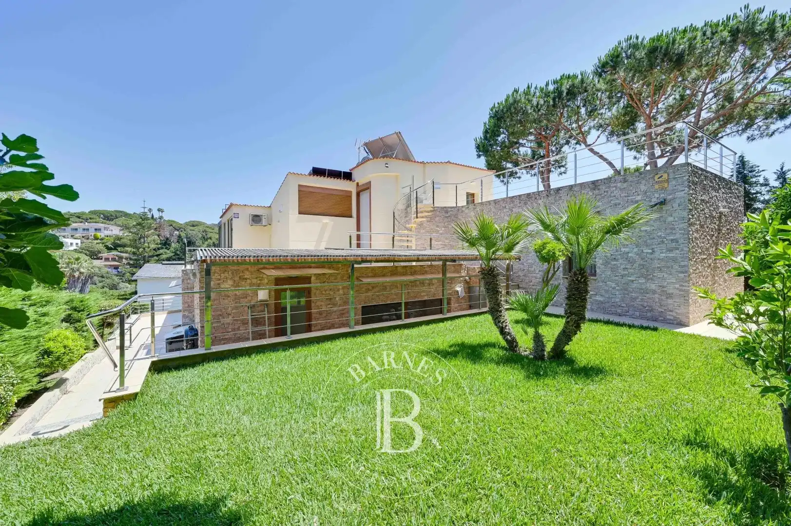 Jardín de Casa o chalet en venta en Lloret de Mar con Aire acondicionado, Calefacción y Jardín privado