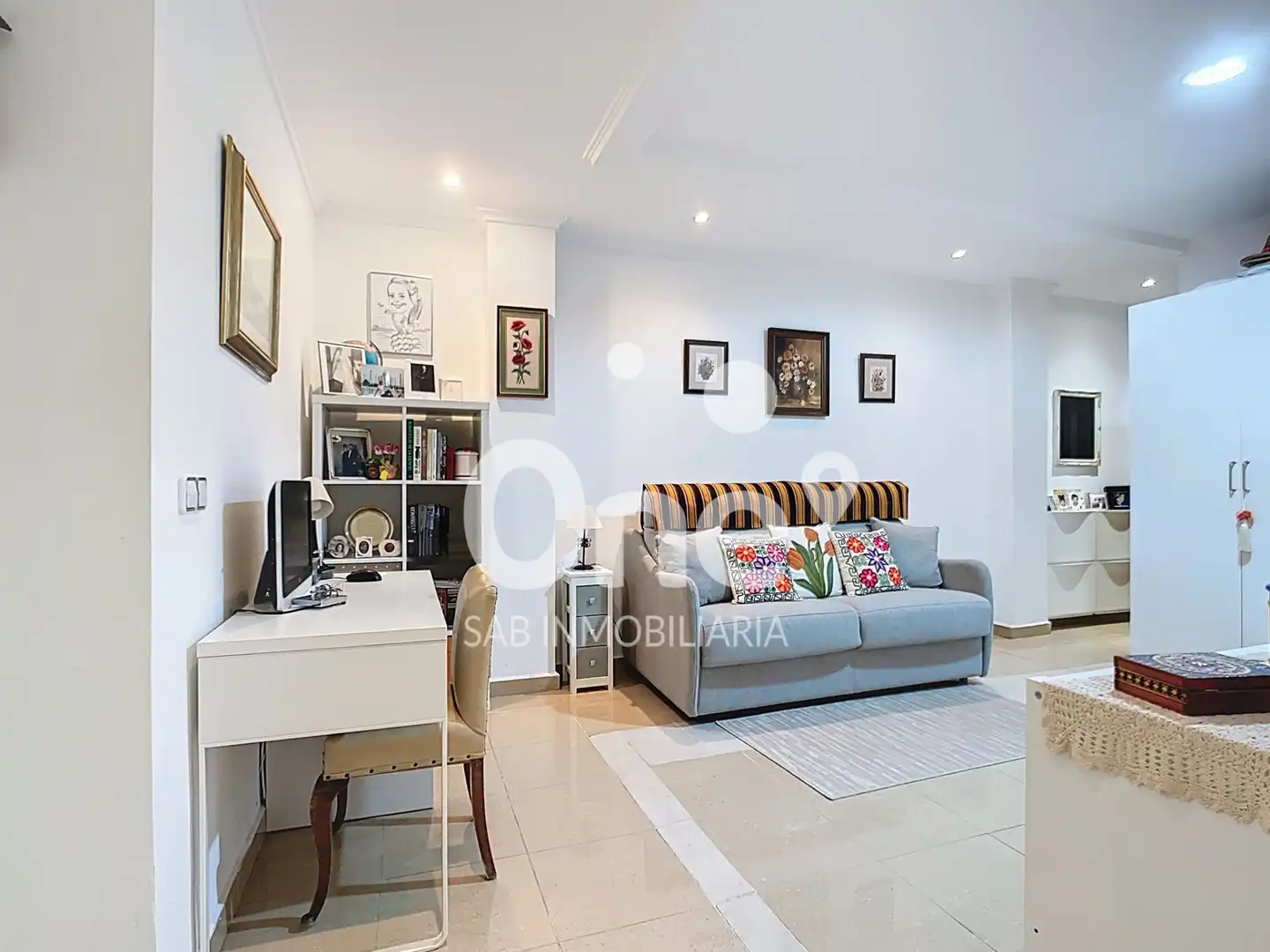 Sala de estar de Piso en venta en San Antonio de Benagéber con Aire acondicionado, Calefacción y Terraza