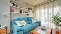Living room of Flat for sale in Burlada / Burlata  with Heating, Parquet flooring and Terrace