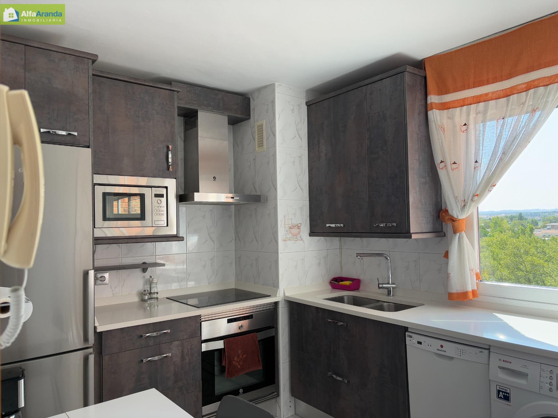 Kitchen of Flat to rent in Aranda de Duero  with Heating and Terrace