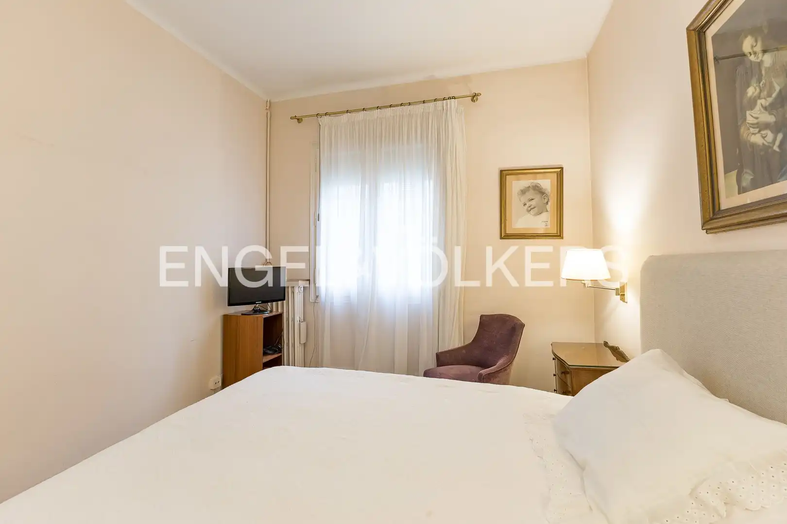 Bedroom of Flat for sale in Barcelona  with Heating and Parquet flooring