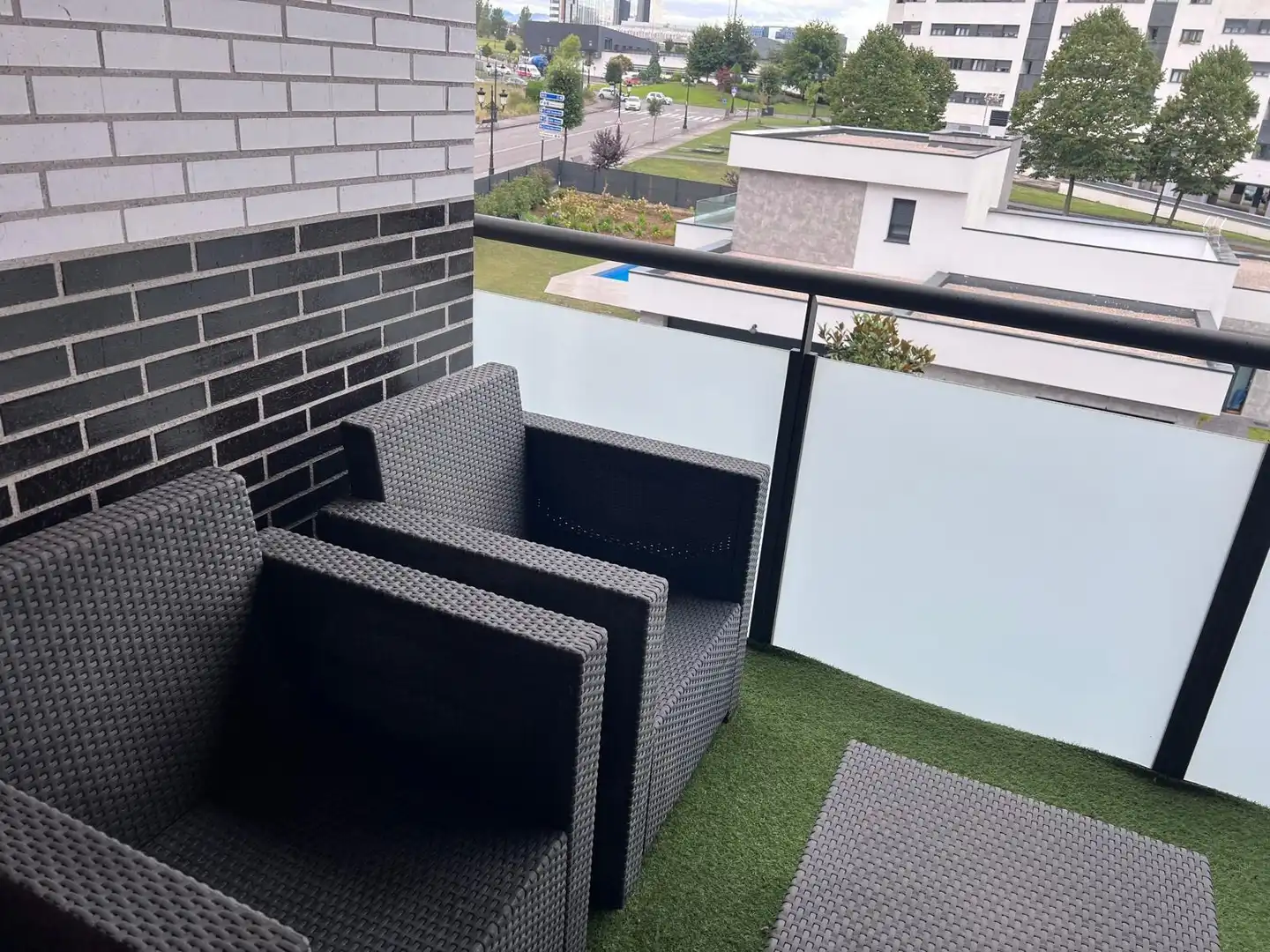 Terraza de Piso de alquiler en Oviedo  con Calefacción, Terraza y Trastero