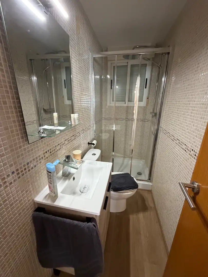 Bathroom of Detached homes for sale in Almazora / Almassora  with Air Conditioner, Parquet flooring and Terrace
