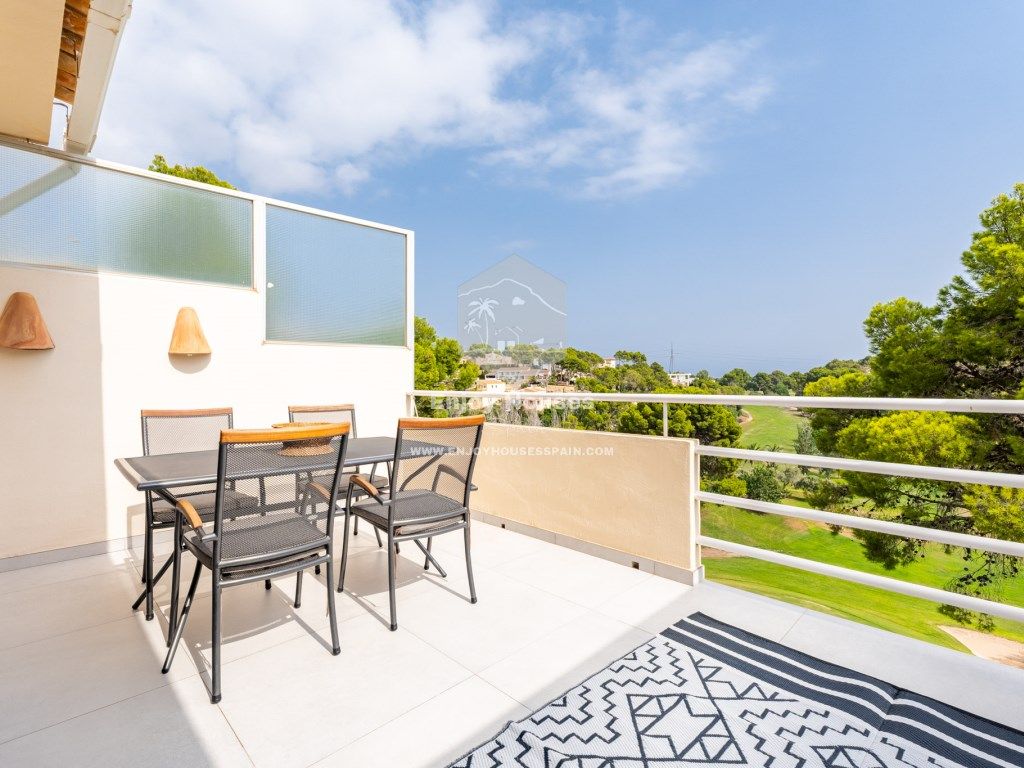 Terrace of Duplex for sale in Altea  with Air Conditioner, Terrace and Community pool
