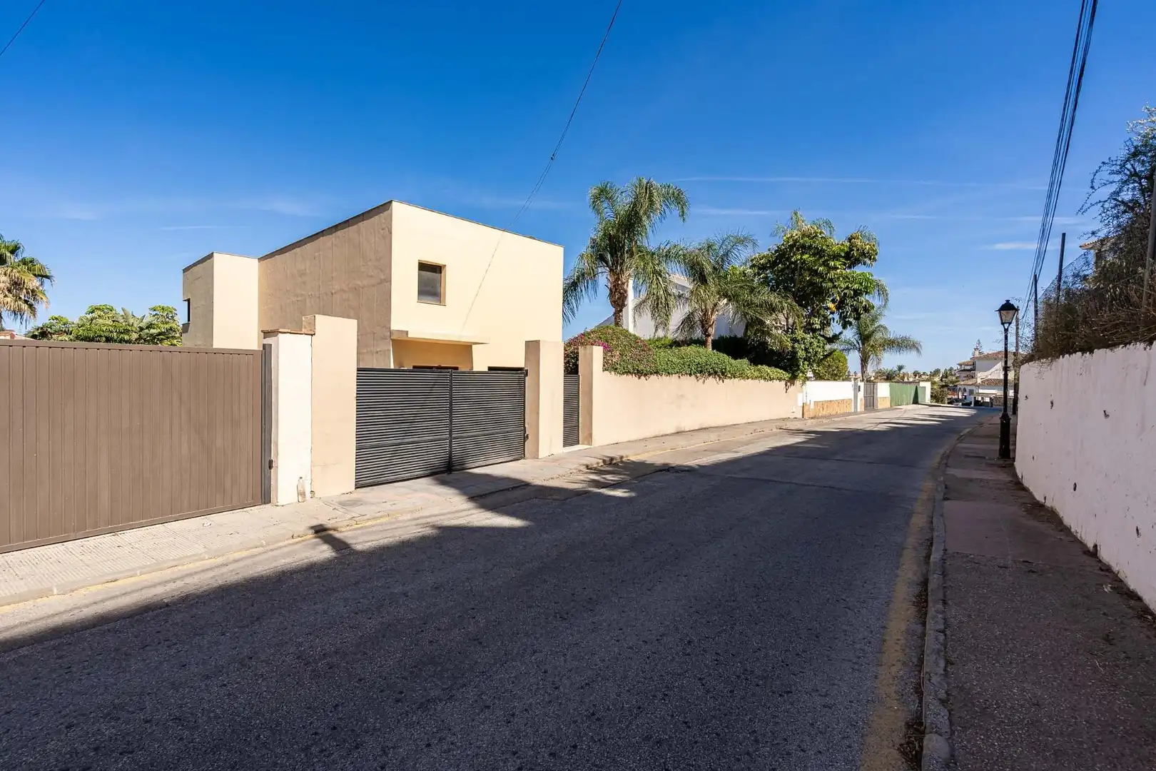 Exterior view of Houses for sale in Mijas  with Air Conditioner, Heating and Private garden