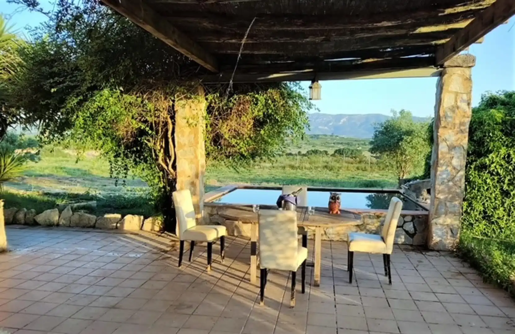 Terraza de Finca rústica en venta en La Pobla del Duc