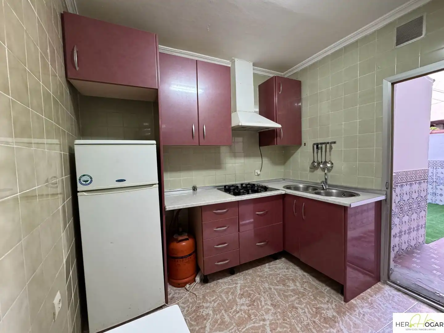 Kitchen of Flat for rent in Toledo  with Heating and Terrace