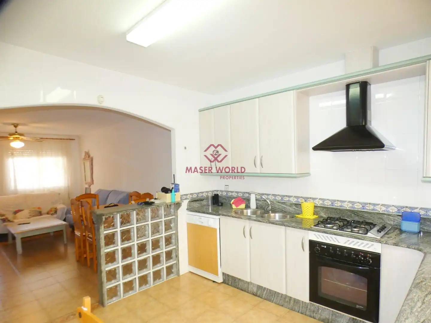 Cocina de Casa o chalet en venta en Cartagena con Aire acondicionado, Terraza y Amueblado
