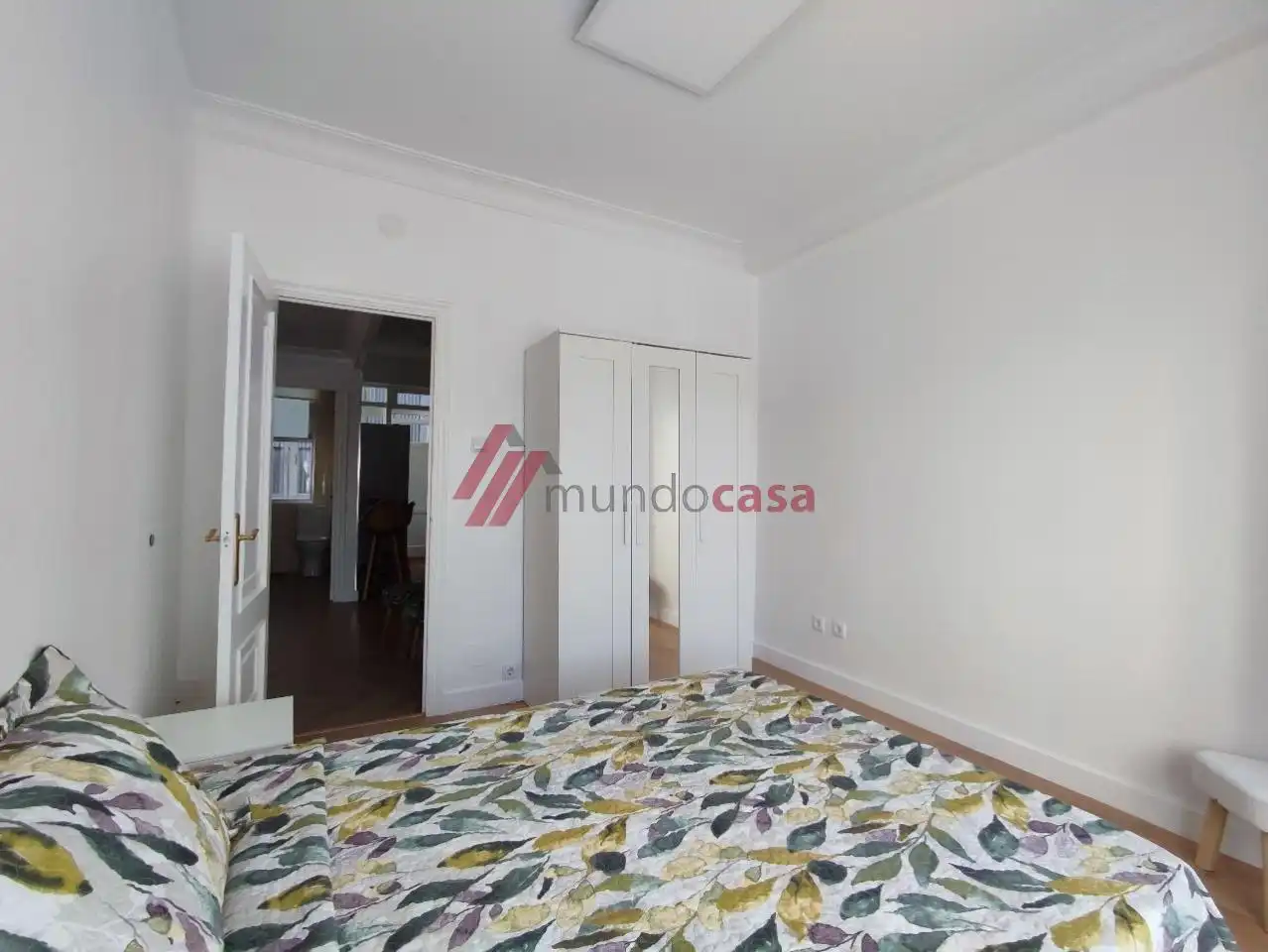 Schlafzimmer von Wohnung zur Miete in Narón mit Heizung und Möbliert
