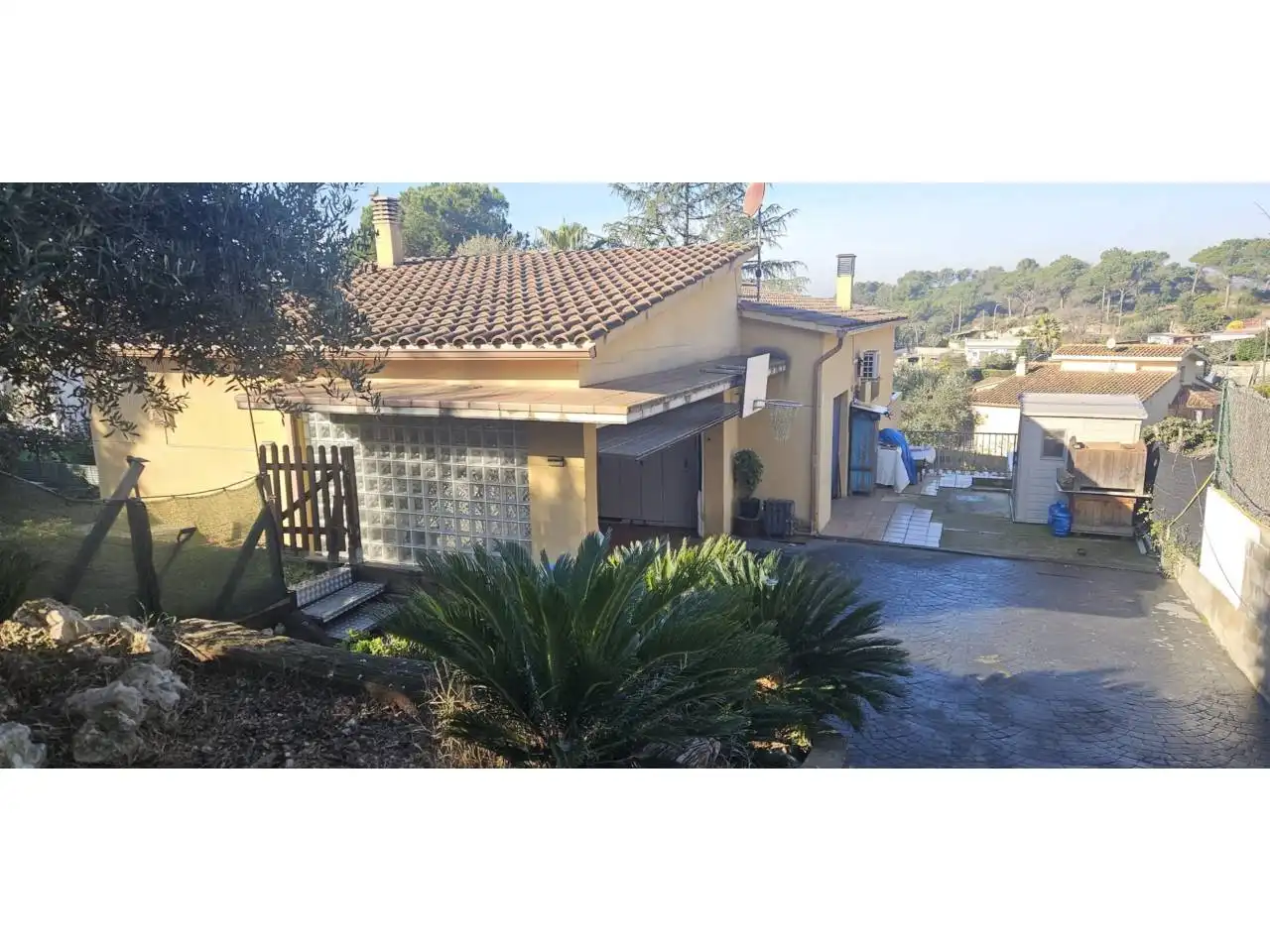 Vista exterior de Casa o chalet en venta en Vilanova del Vallès con Calefacción, Jardín privado y Piscina
