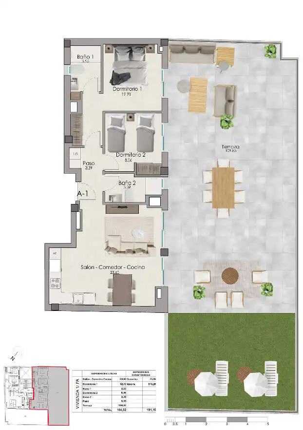 Apartament amb terrassa en venda a Santa Pola ciudad, imagen 22