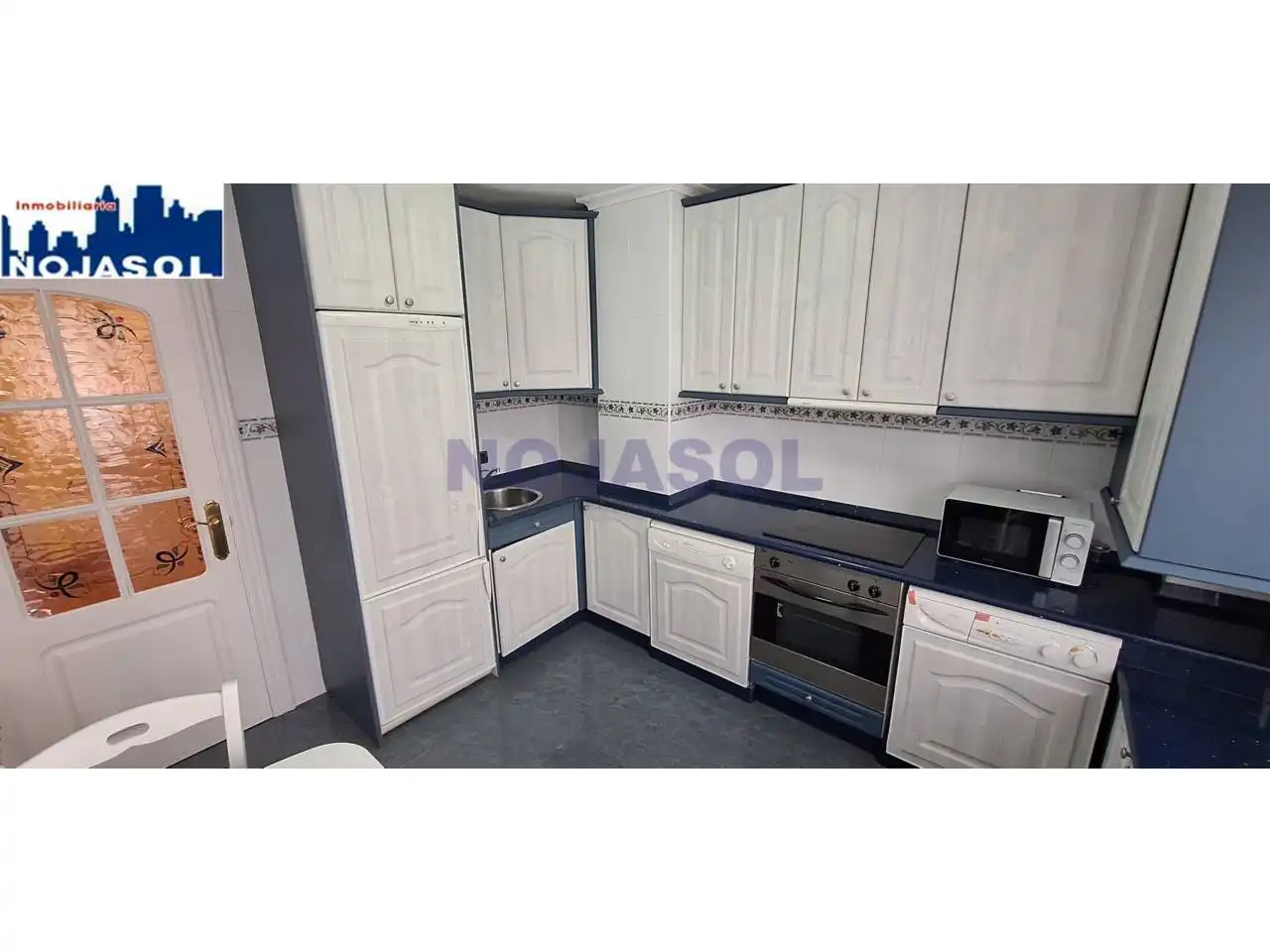 Cocina de Piso de alquiler en Noja con Terraza y Amueblado