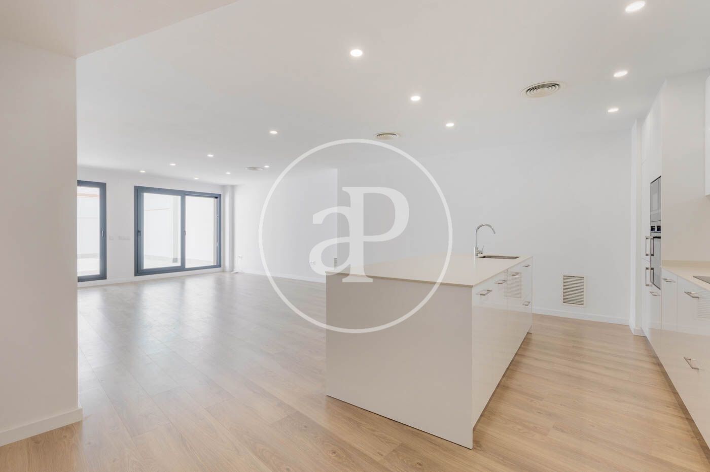 Kitchen of Flat for sale in Terrassa  with Air Conditioner, Heating and Terrace