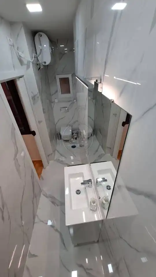Baño de Estudio de alquiler en Madrid con Calefacción y Amueblado