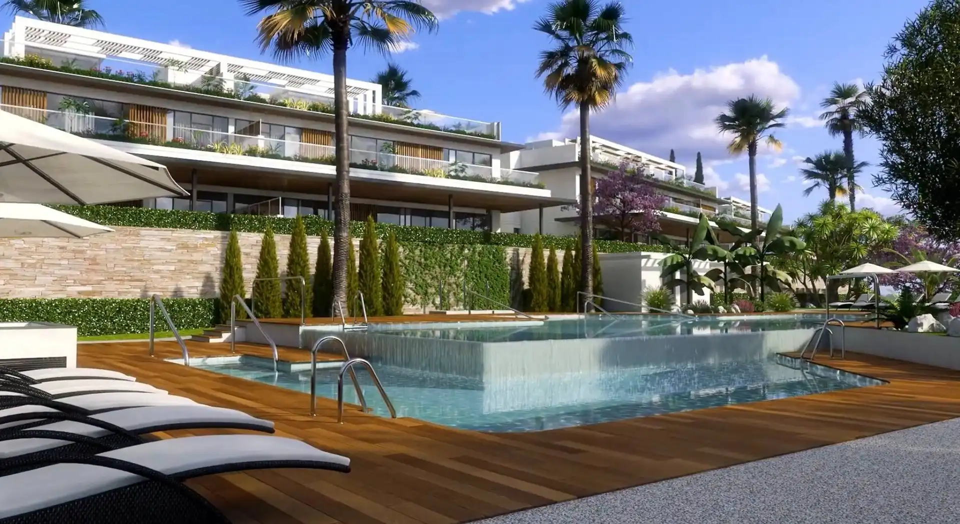 Terrassa de Àtic en venda en Marbella amb Aire condicionat, Calefacció i Jardí privat