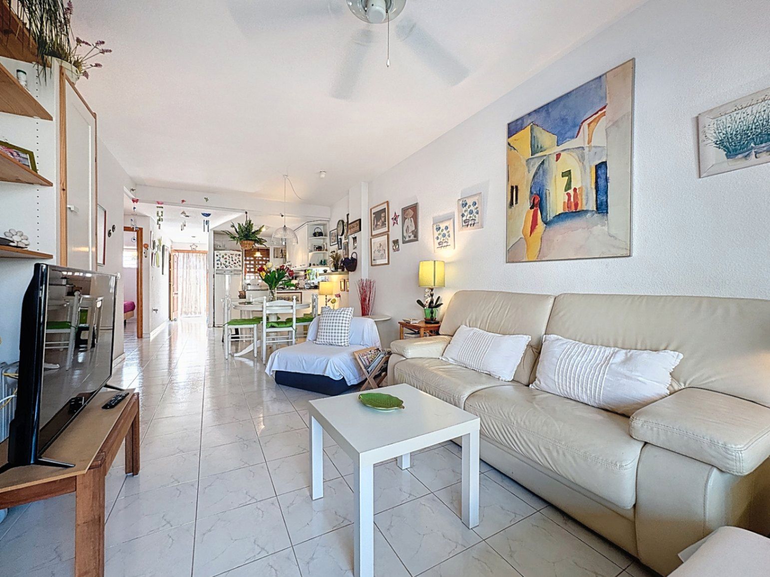 Living room of Flat for sale in L'Alfàs del Pi  with Private garden, Terrace and Swimming Pool