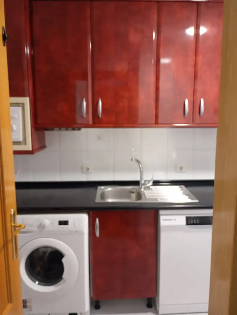 Cuina de Pis de lloguer en Alcorcón amb Aire condicionat, Calefacció i Parquet