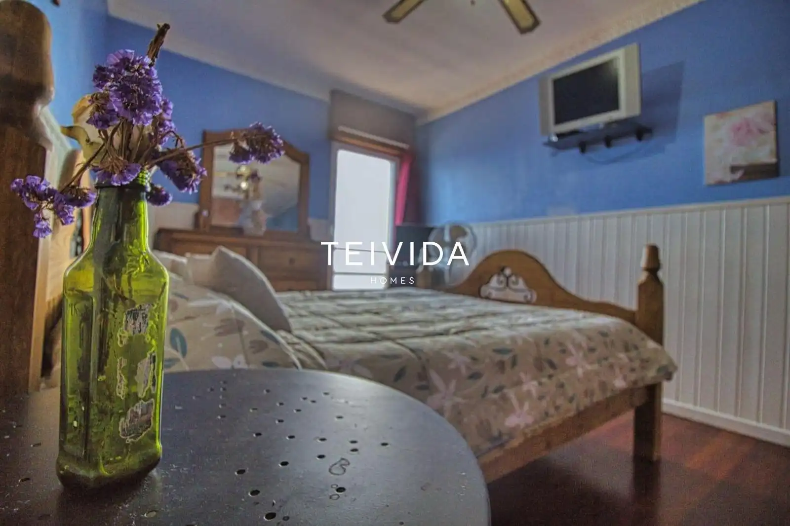 Bedroom of Flat for rent in El Rosario  with Air Conditioner, Terrace and Swimming Pool