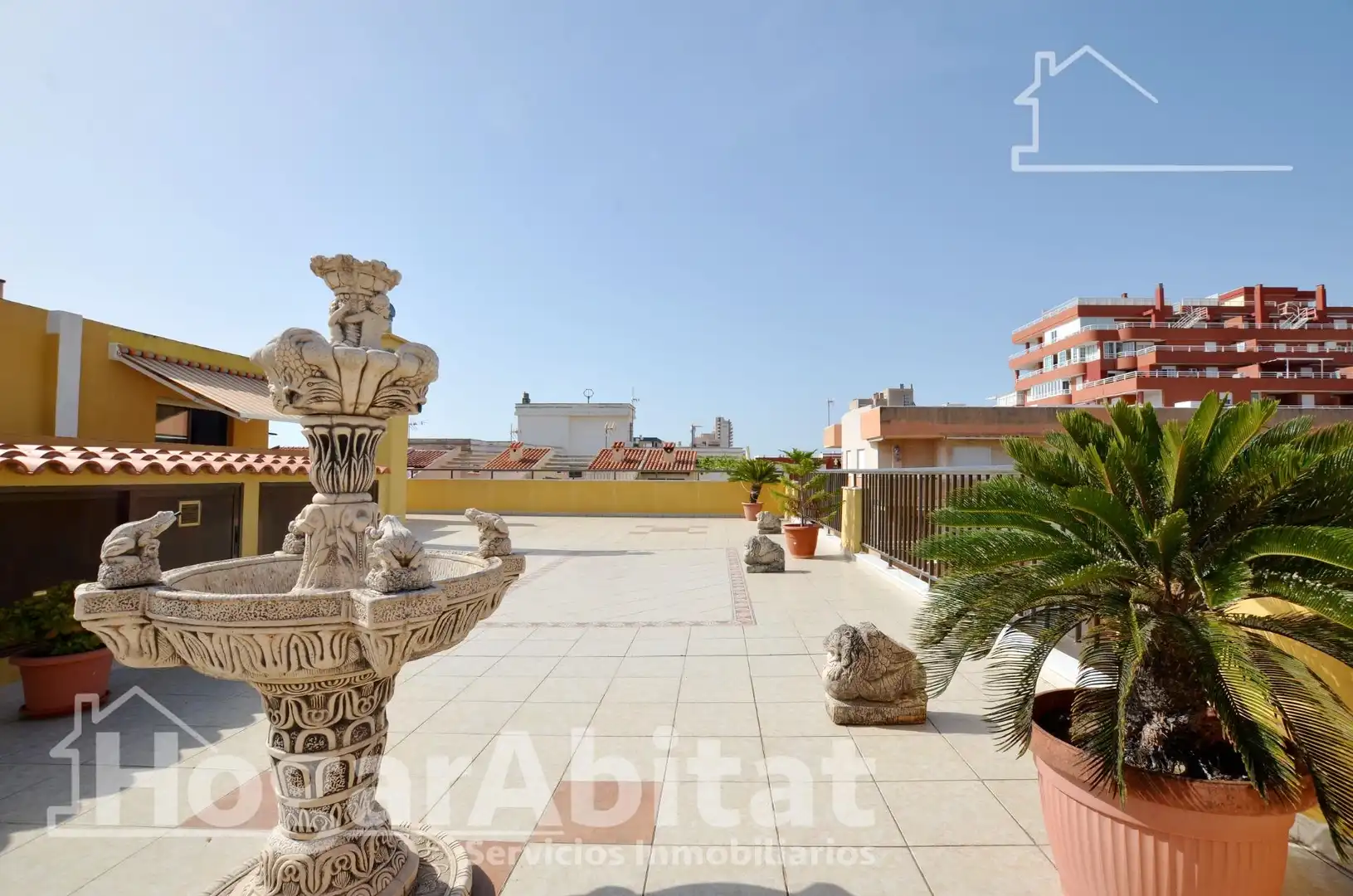 Terrace of Attic for sale in Tavernes de la Valldigna  with Terrace, Storage room and Furnished