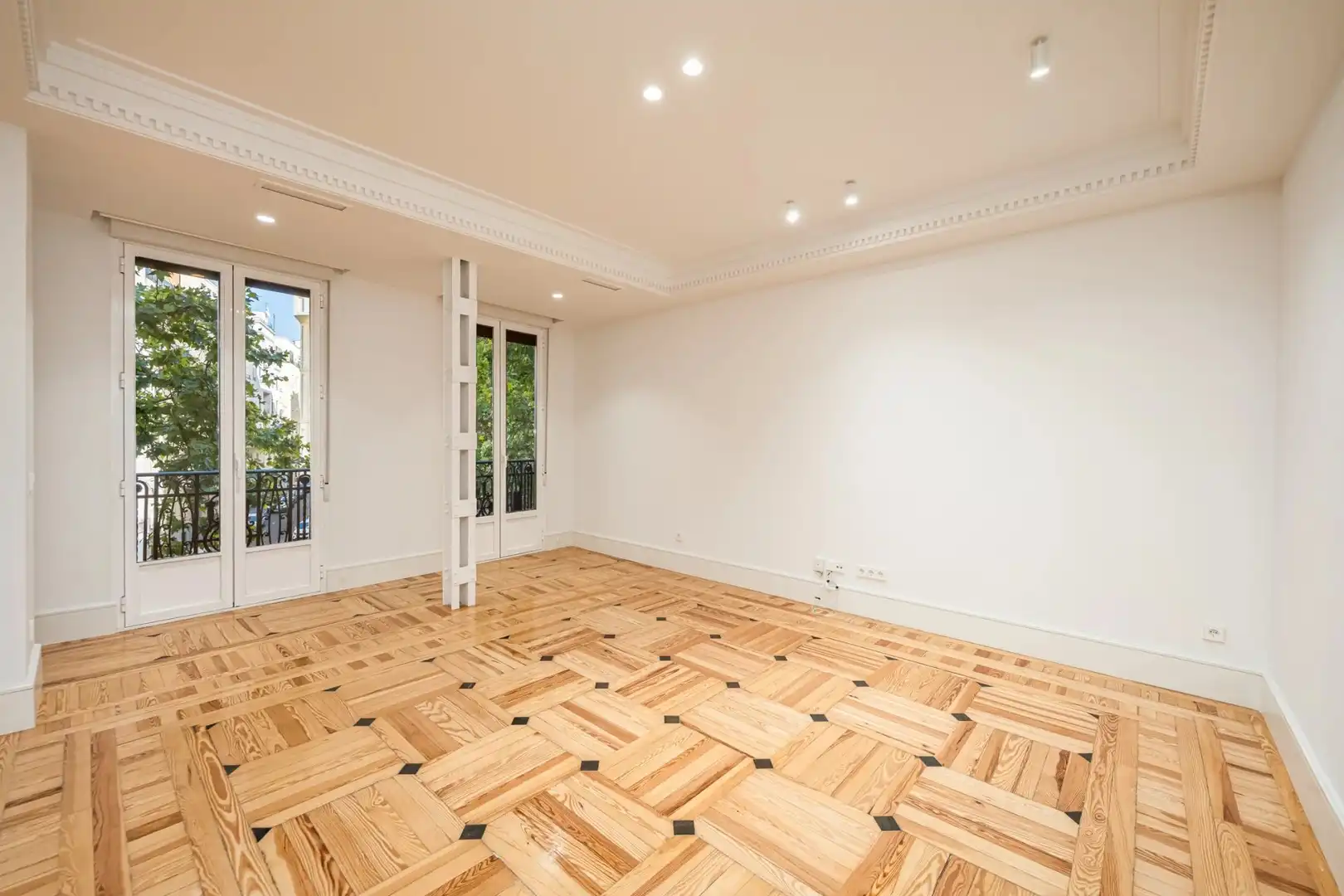 Sala d'estar de Pis de lloguer en Madrid amb Aire condicionat, Calefacció i Forn