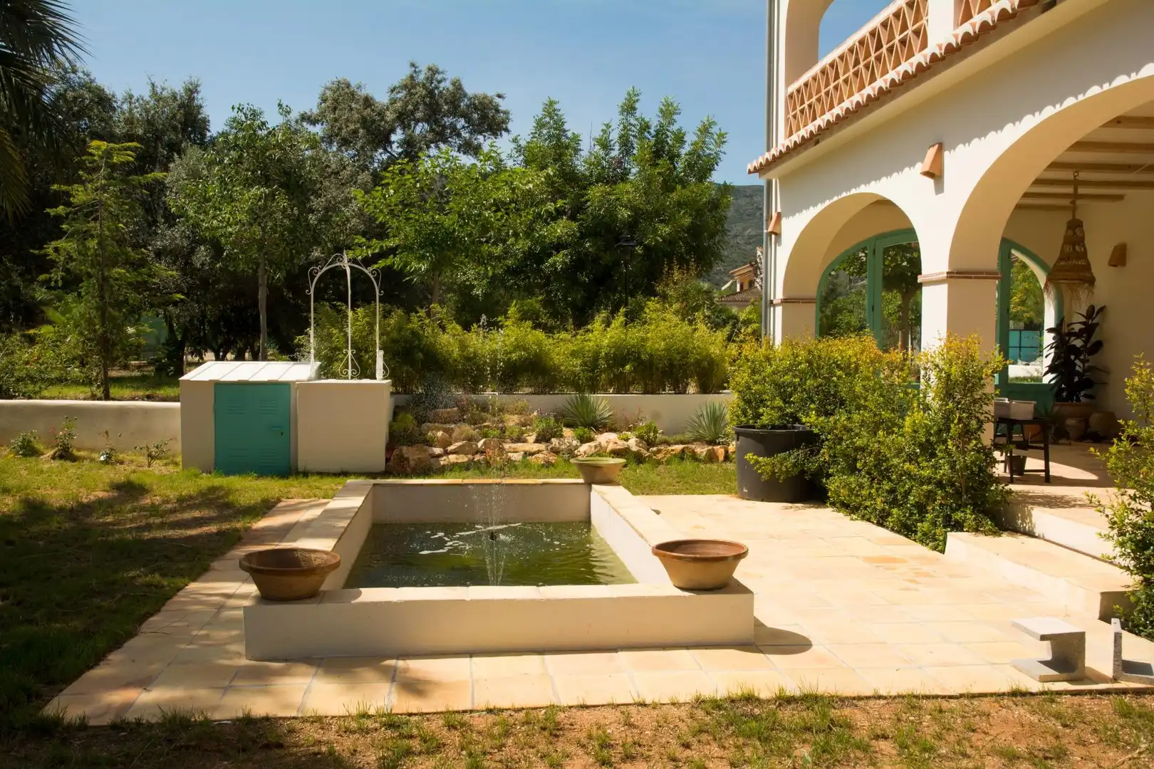 Garden of Houses for rent in Pedreguer  with Air Conditioner, Heating and Private garden