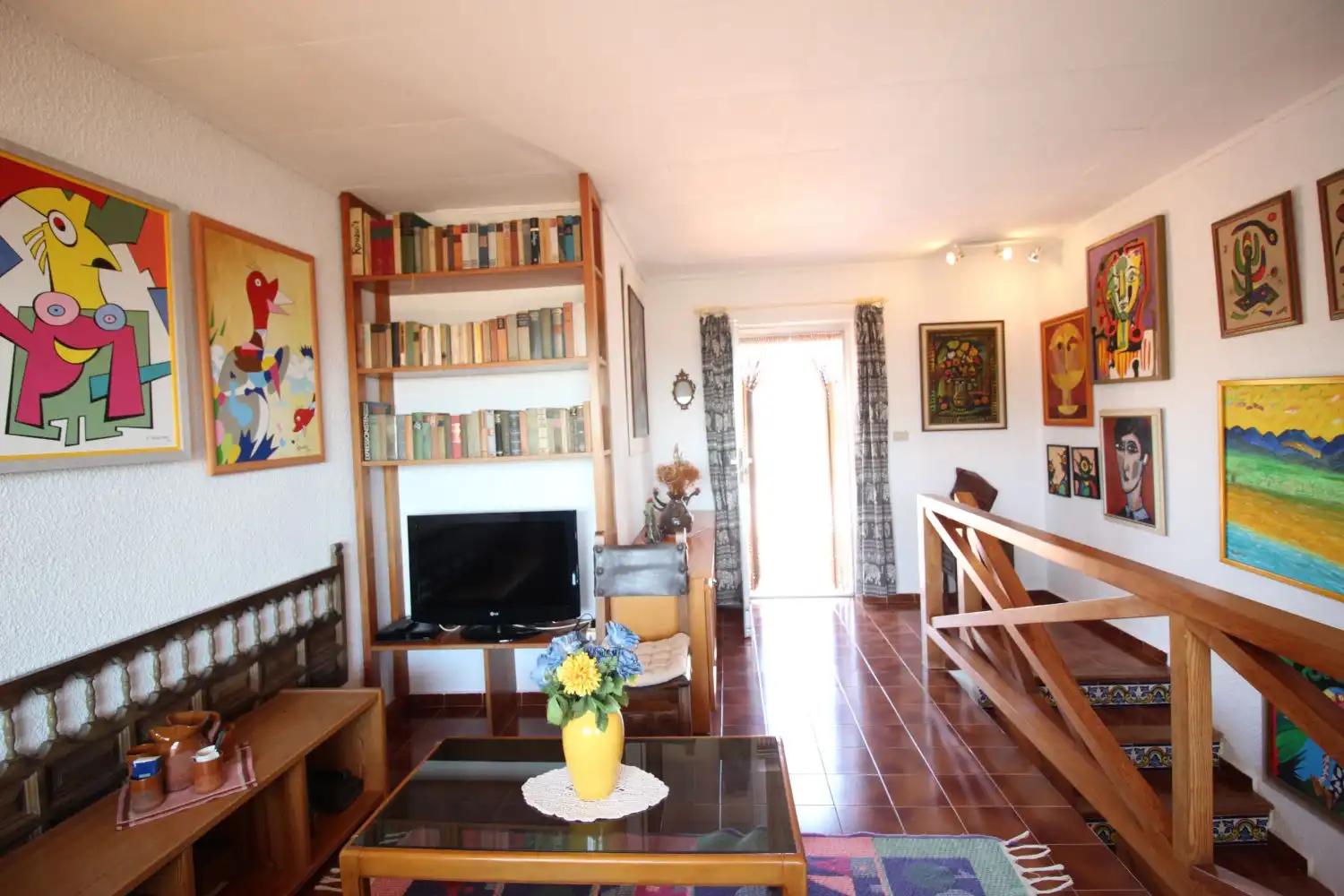 Sala de estar de Casa o chalet en venta en Almenara con Aire acondicionado, Calefacción y Jardín privado
