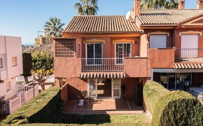 Garden of Single-family semi-detached for sale in Estepona  with Air Conditioner, Private garden and Terrace