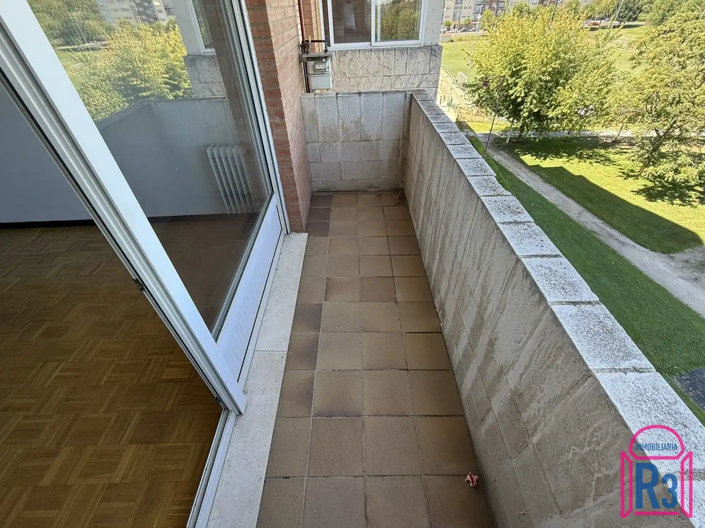 Terraza de Piso de alquiler en León Capital  con Calefacción, Terraza y Trastero