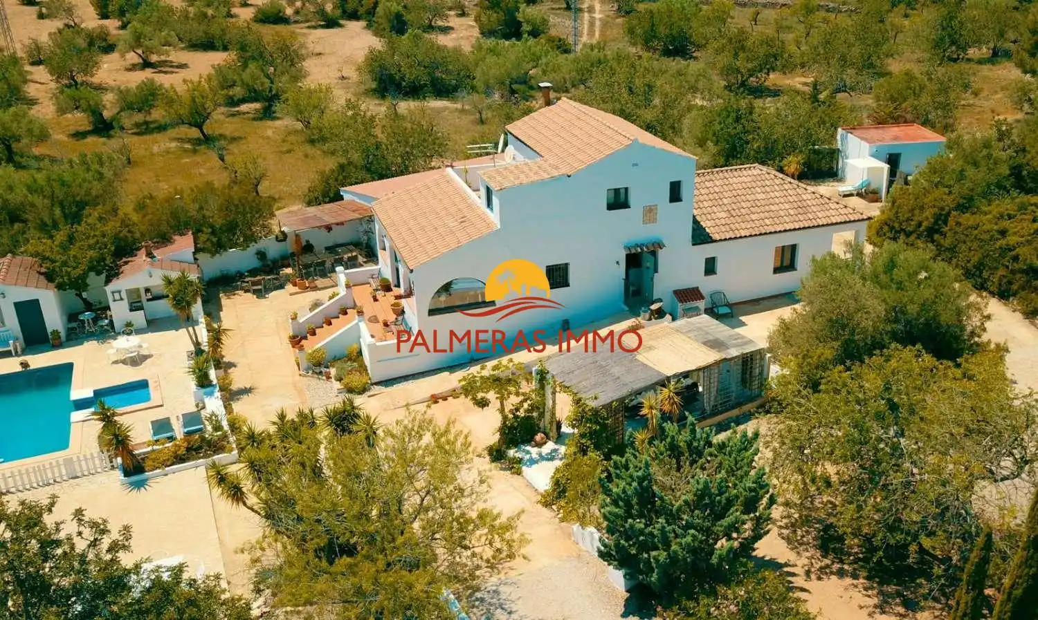 Vista exterior de Finca rústica en venta en L'Ametlla de Mar  con Trastero y Piscina
