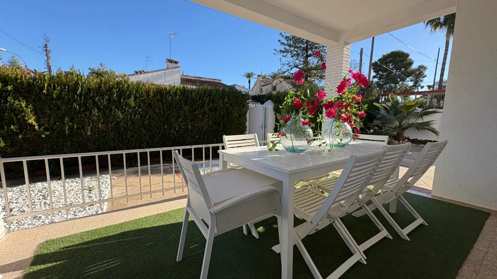 Garden of Houses for sale in L'Eliana  with Air Conditioner, Terrace and Storage room