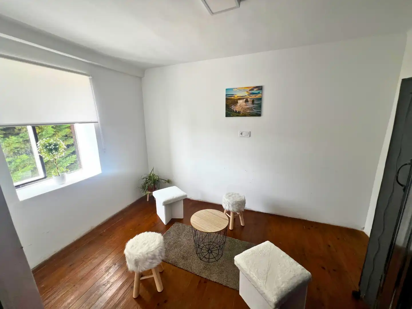 Sala de estar de Casa o chalet de alquiler en Pomar de Valdivia con Calefacción, Jardín privado y Parquet