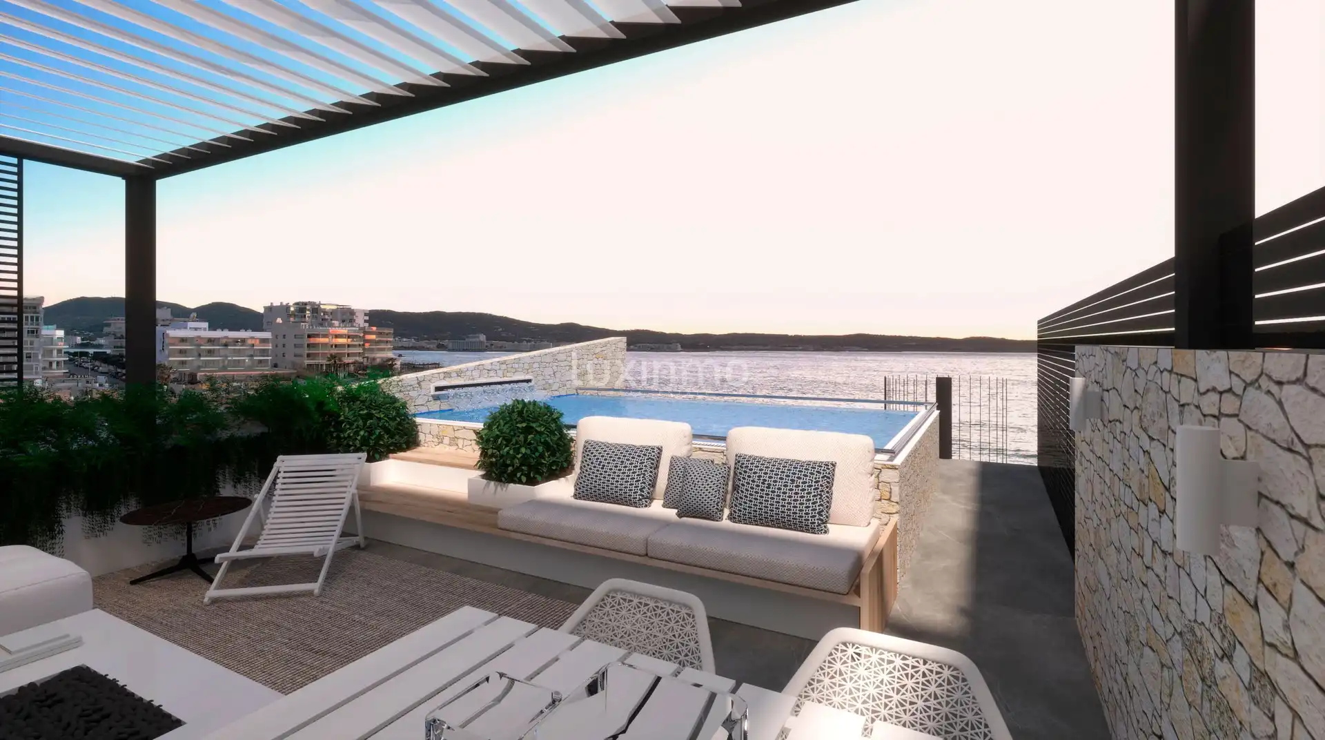 Penthouse with pool for sale in Sant Antoni de Portmany, imagen 12