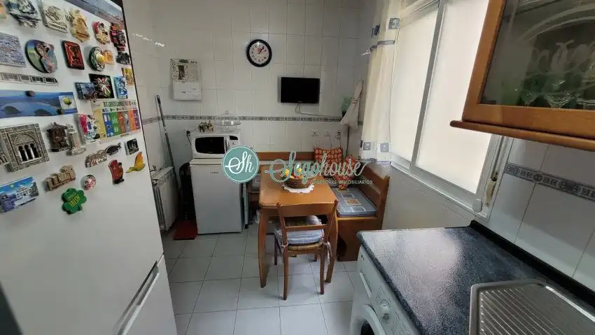 Kitchen of Flat for sale in Segovia  with Heating, Parquet flooring and Terrace