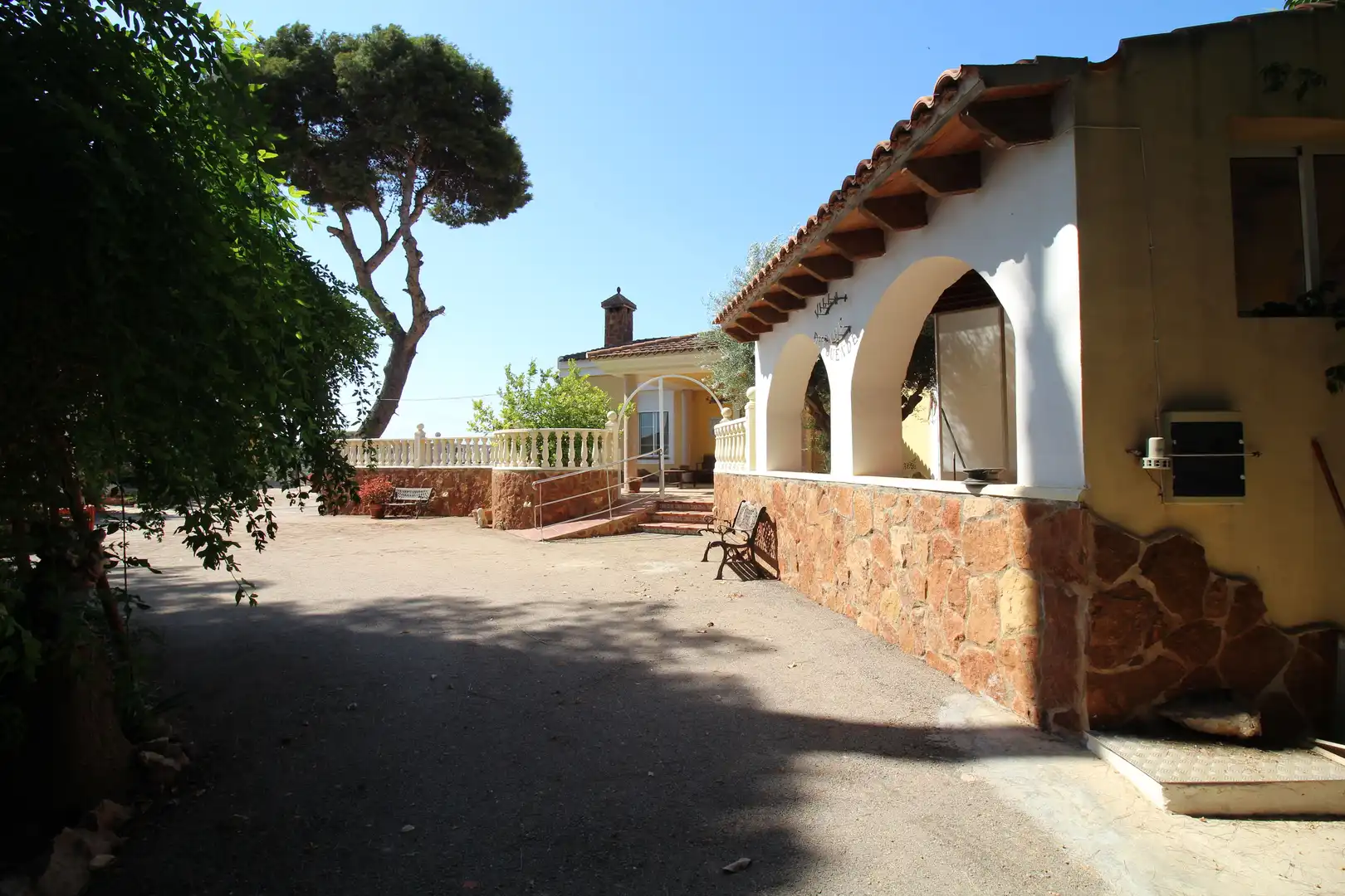 Vista exterior de Finca rústica en venta en Cartagena con Aire acondicionado, Jardín privado y Terraza