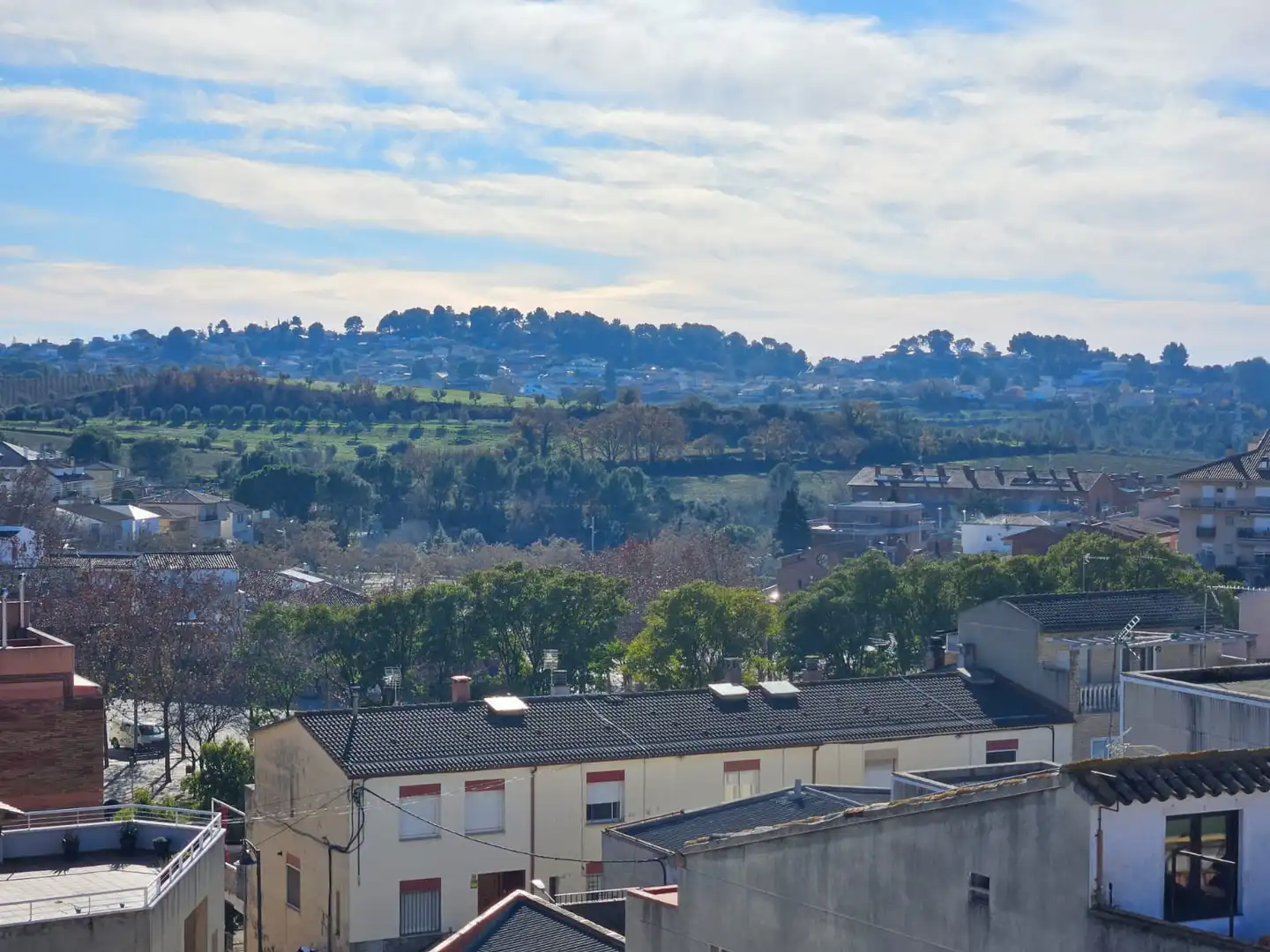 Exterior view of Flat for sale in Piera  with Heating, Terrace and Furnished