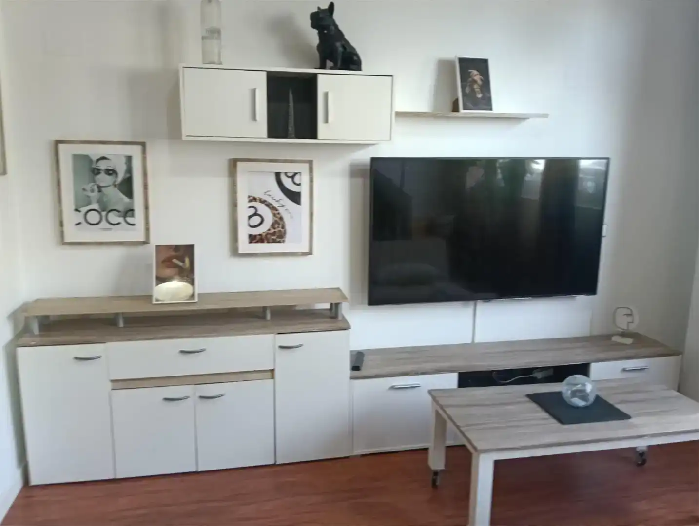 Sala d'estar de Loft per a compartir en Leganés amb Aire condicionat, Traster i Moblat