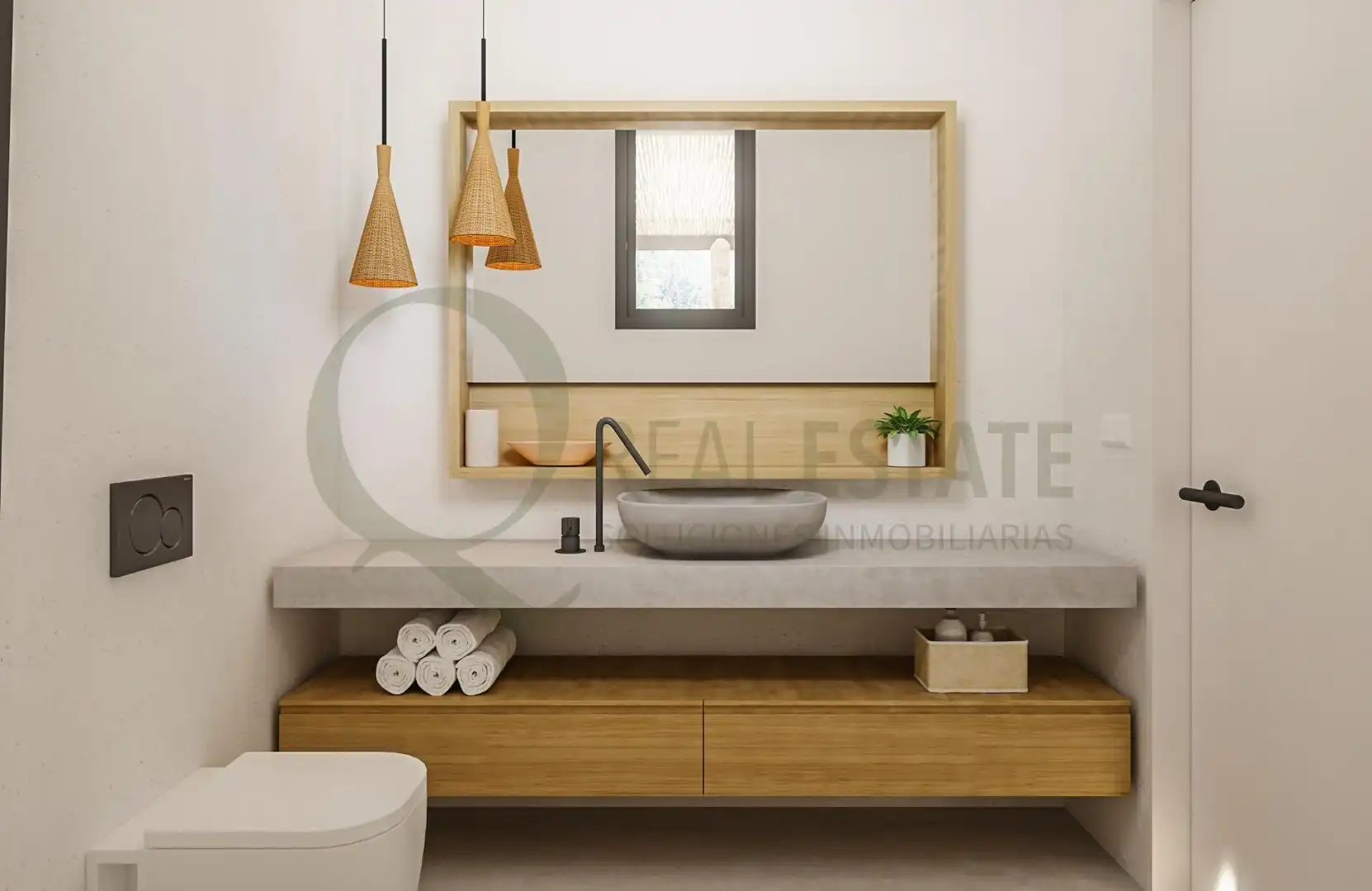 Bathroom of Houses for sale in L'Alfàs del Pi  with Heating, Private garden and Terrace