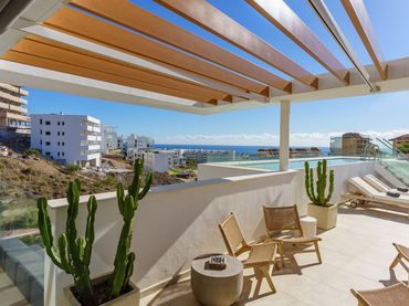 Penthouse mit Pool zum Verkauf in Las Gaviotas  - Carvajal