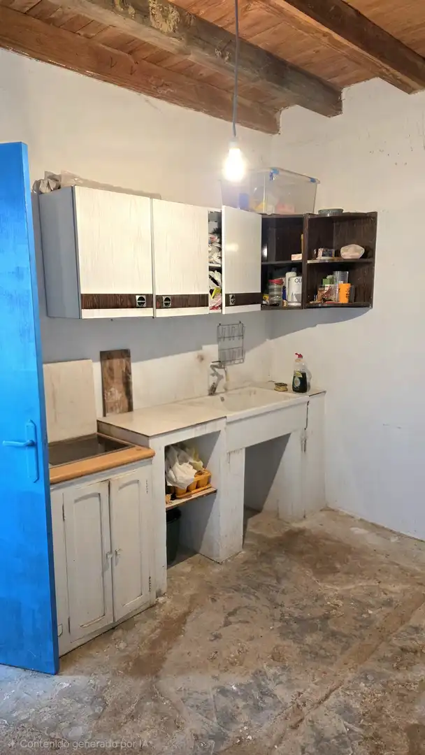 Cuina de Casa adosada en venda en Valle de Valdelucio