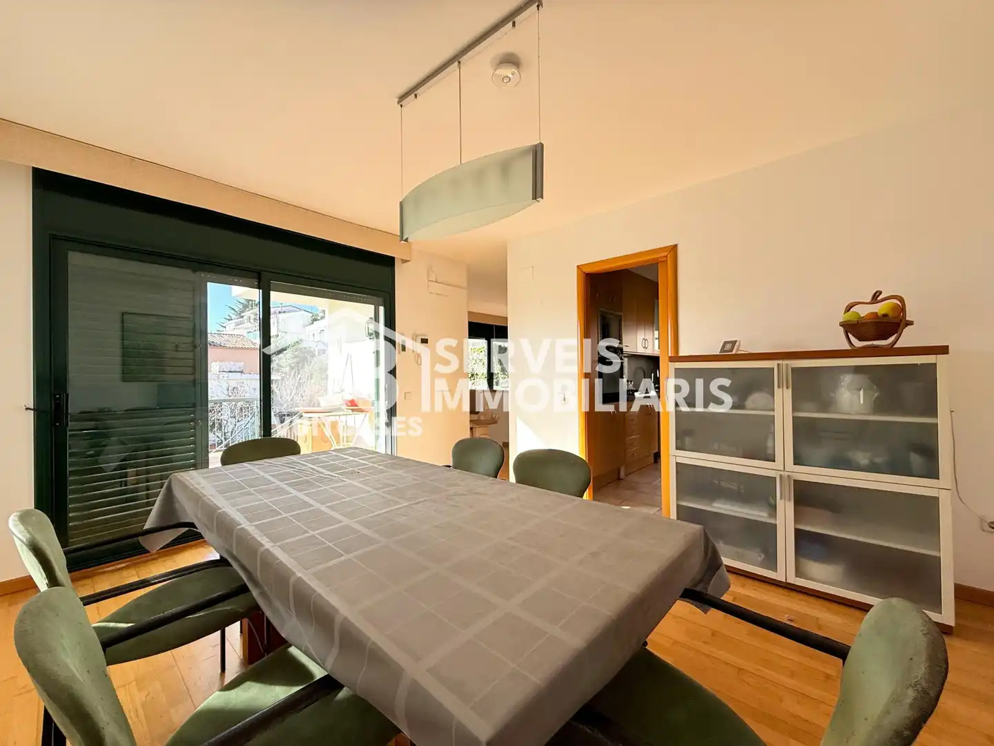 Comedor de Casa o chalet en venta en Sant Vicenç de Montalt con Calefacción, Jardín privado y Piscina
