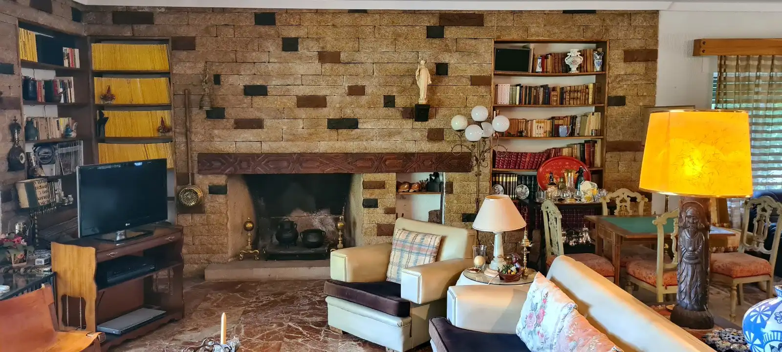 Sala de estar de Casa o chalet en venta en Collado Villalba con Calefacción, Jardín privado y Terraza