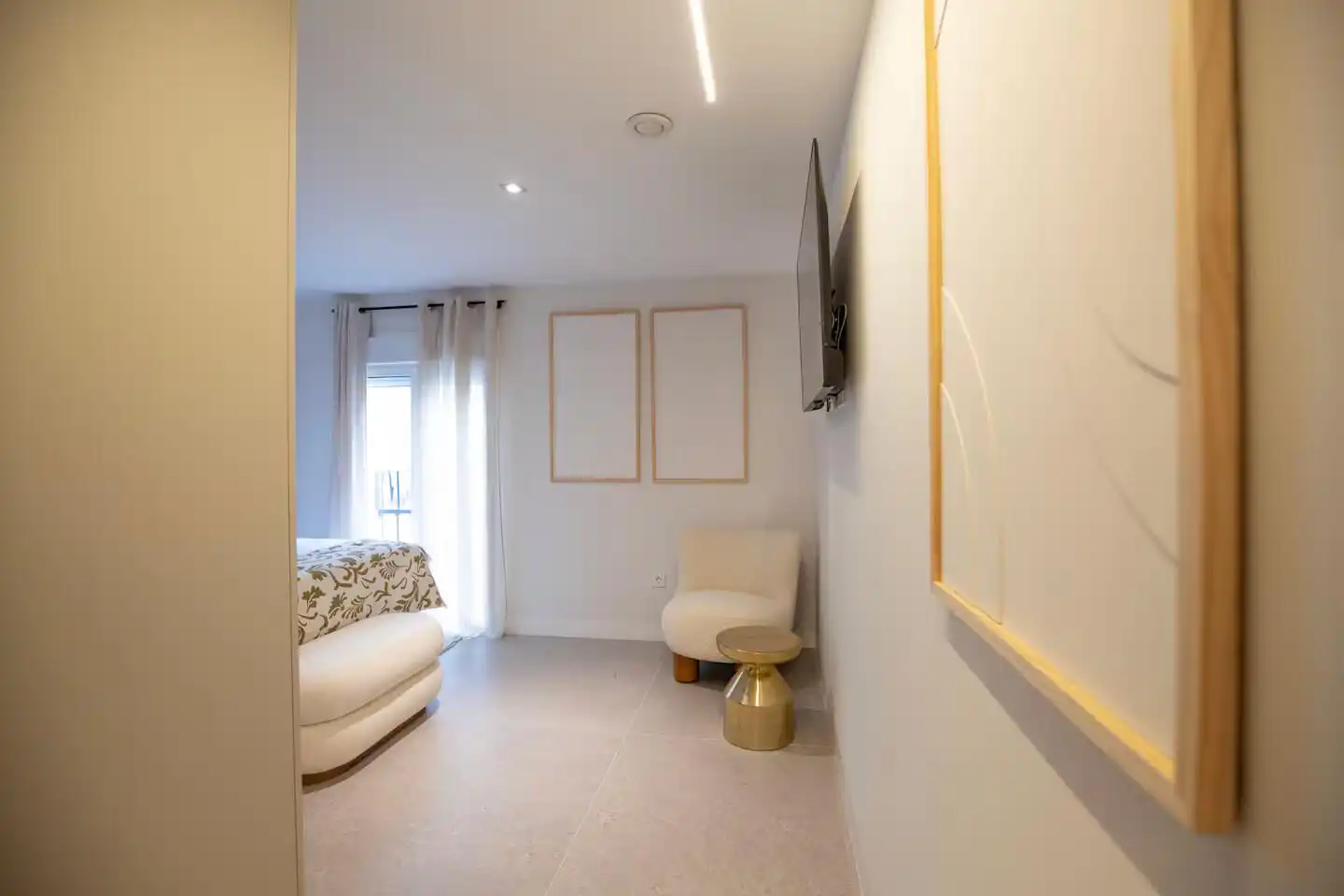 Bedroom of Apartments for rent in Cerdanyola del Vallès  with Air Conditioner and Furnished