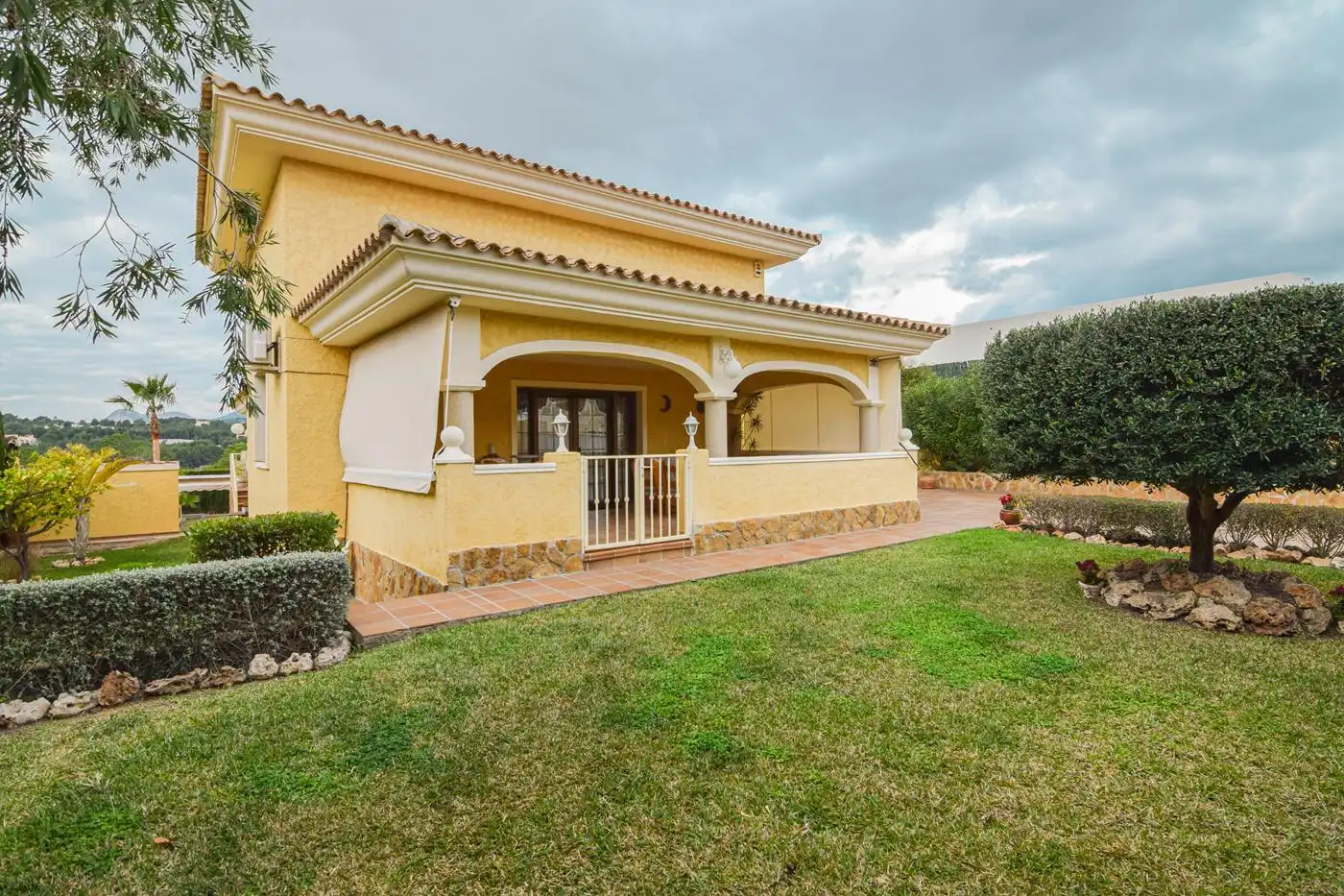 Exterior view of Houses for sale in La Nucia  with Air Conditioner, Heating and Swimming Pool