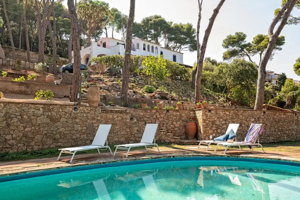 Swimming pool of Houses for sale in Palafrugell  with Heating, Terrace and Swimming Pool