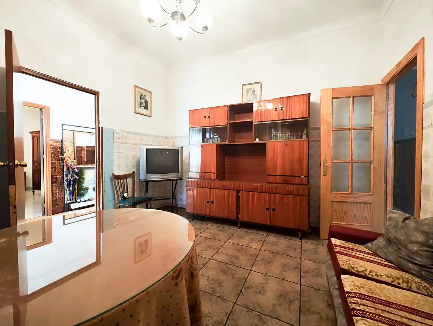 Living room of Houses for sale in Puertollano  with Storage room, Furnished and Internet
